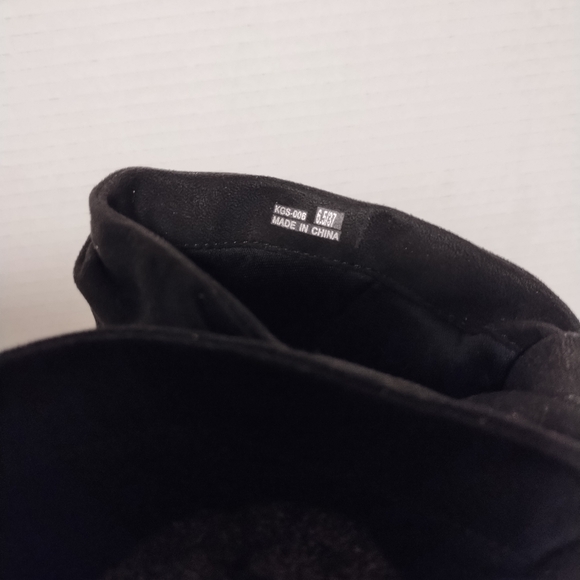 CL by laundry black suede ankle boot size 6.5 - Picture 3 of 9